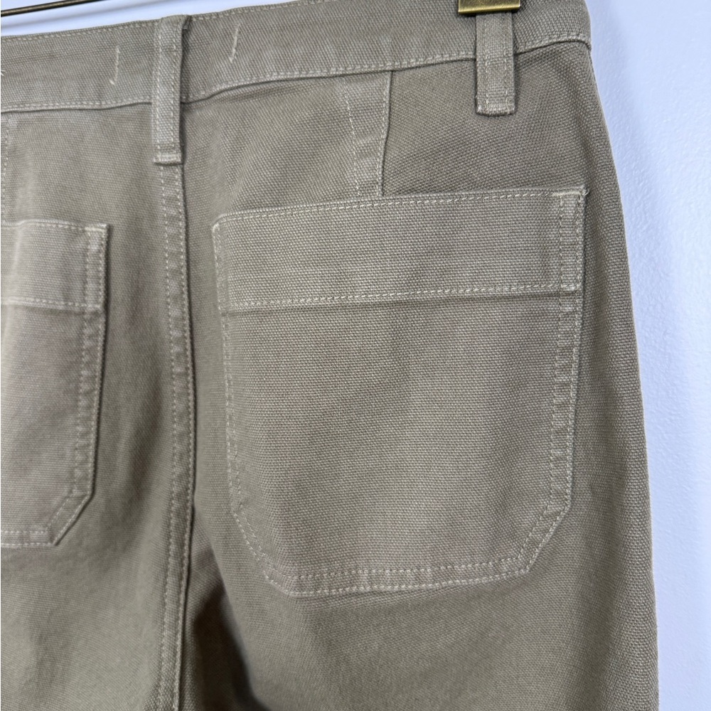 Madewell Emmett Wide-Leg Crop Pants Olive Green size 25 - Picture 10 of 13